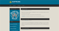 Desktop Screenshot of elektro-wva.be